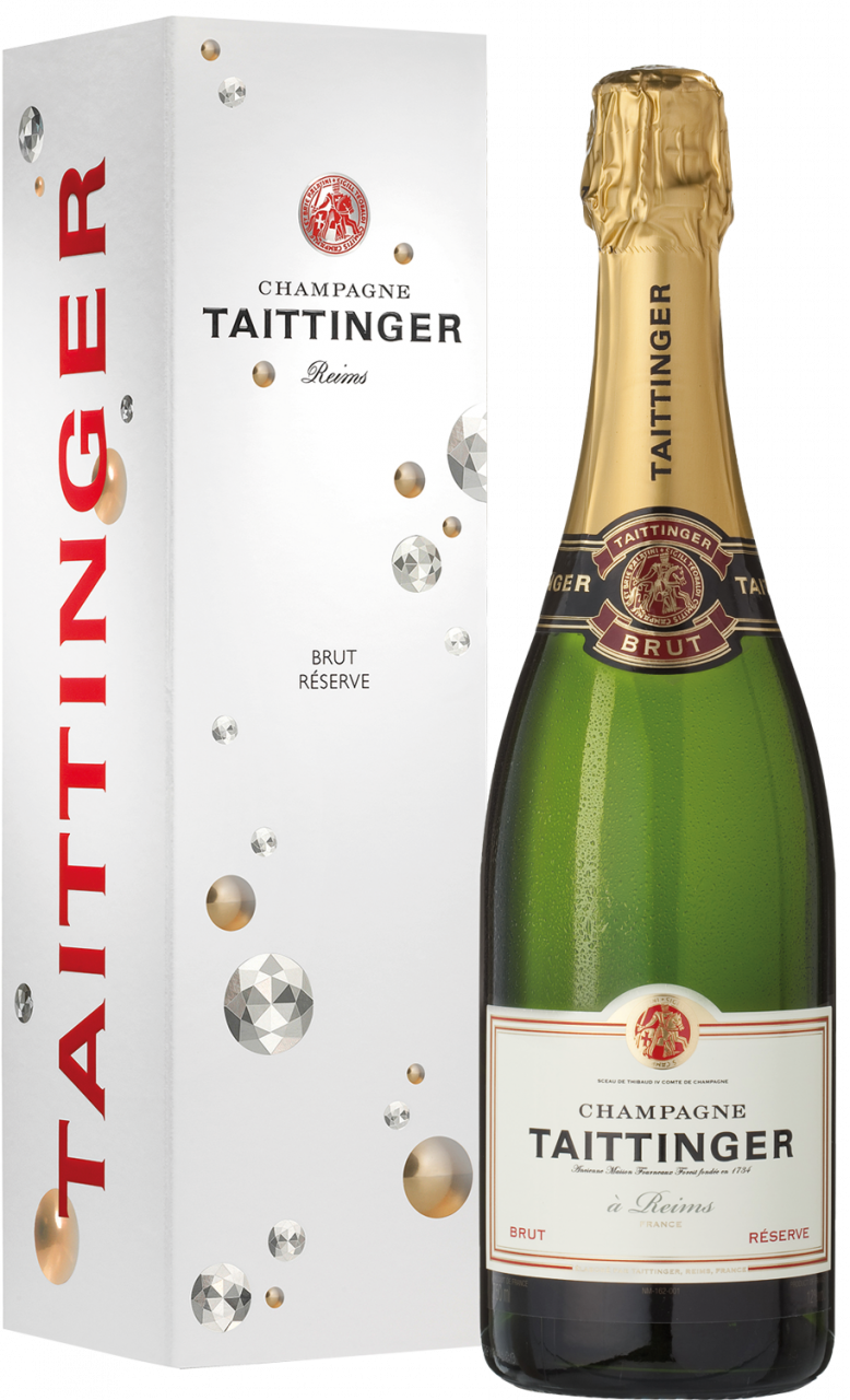 Taittinger Brut · Réserve in Geschenkverpackung