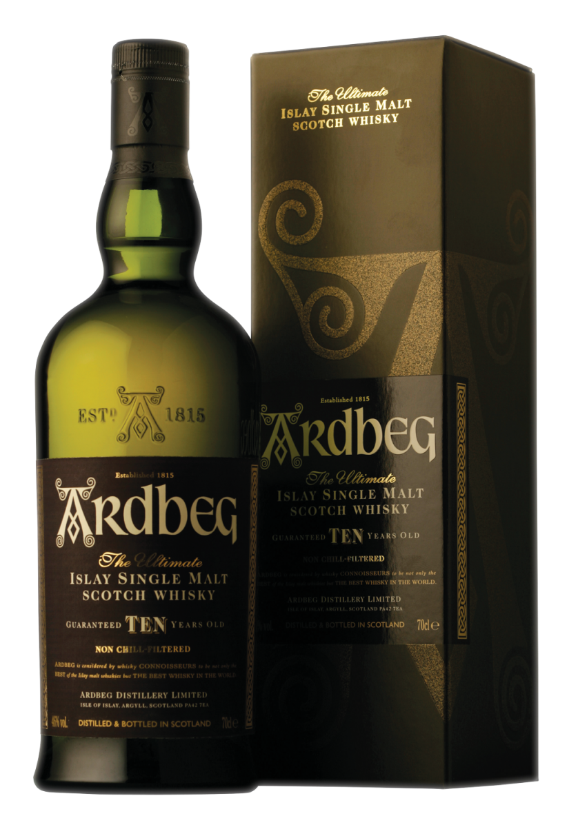 Ardbeg Ten Years Old Single Islay Malt Scotch Whisky | Whiskey ...