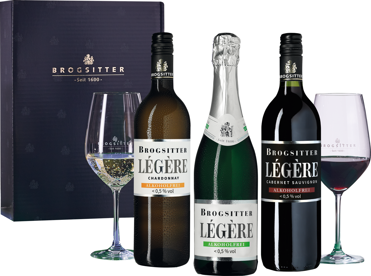 Alkoholfreier Artikel - Légère | Wein Brogsitter bestellen Wein | Brogsitter by & Sekt